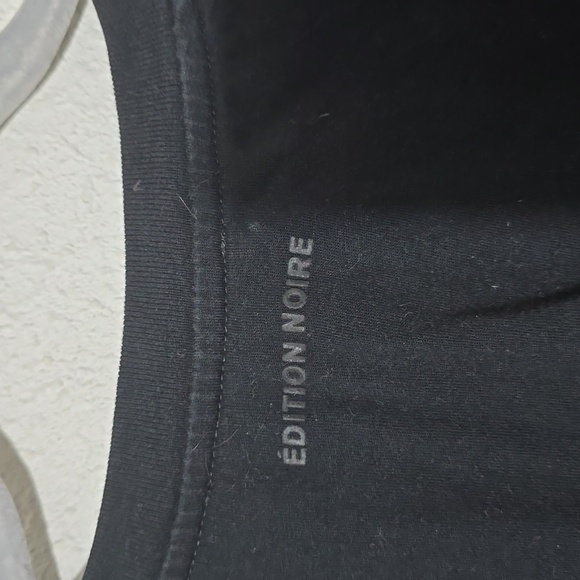 Black cotton T-shirt with Black logo - Picture 3 of 5